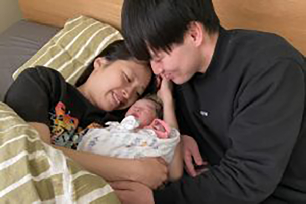 産後の家族の様子